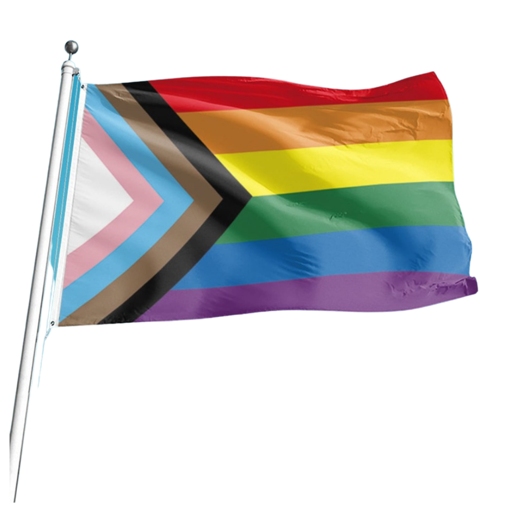Flag - Progress Rainbow Pride