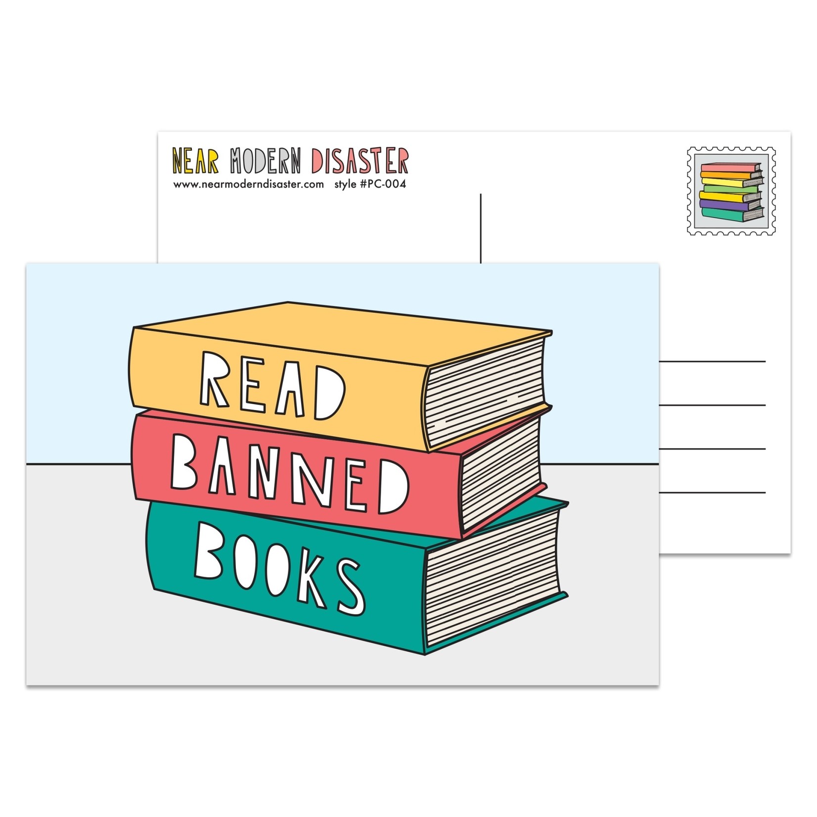 Postcard - Read Banned Books