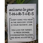 Card - Welcome To Your Thirties!