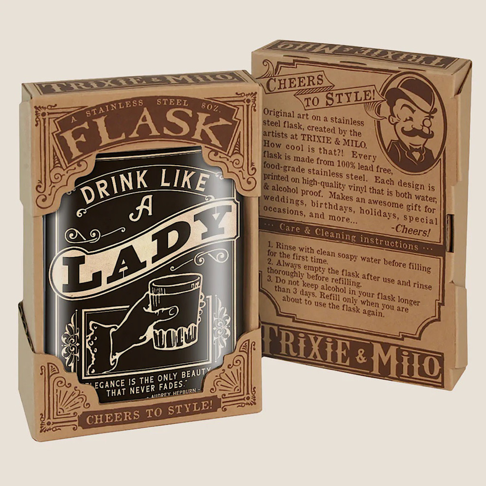 Flask - Drink Like A Lady