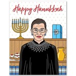 Card (Holiday) (8 Pack) - RBG Happy Hanukkah