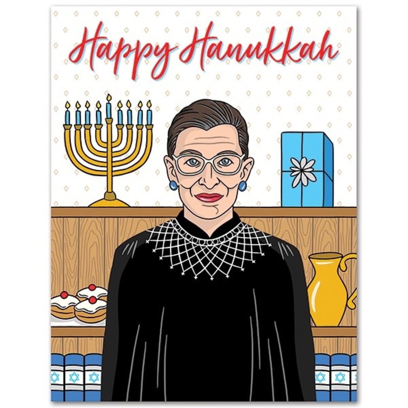 Card (Holiday) - RBG Happy Hanukkah