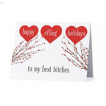Bad Annie’s Card - Happy Effing Holidays To My Best Bitches