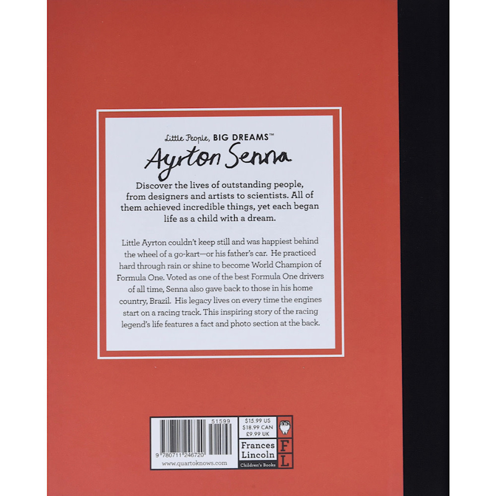 Book - Ayrton Senna (Volume 49) (Little People, BIG DREAMS, 50)