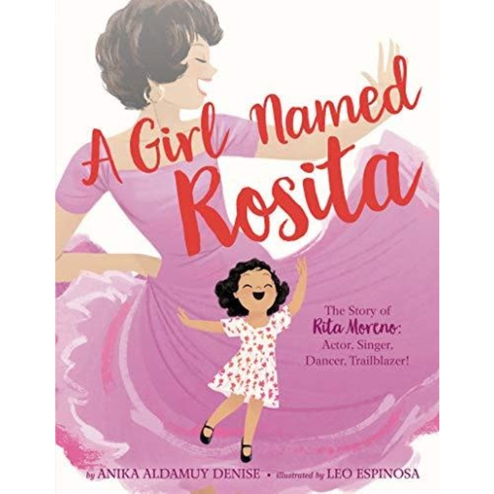 Book - A Girl Named Rosita - The Story Of Rita Moreno