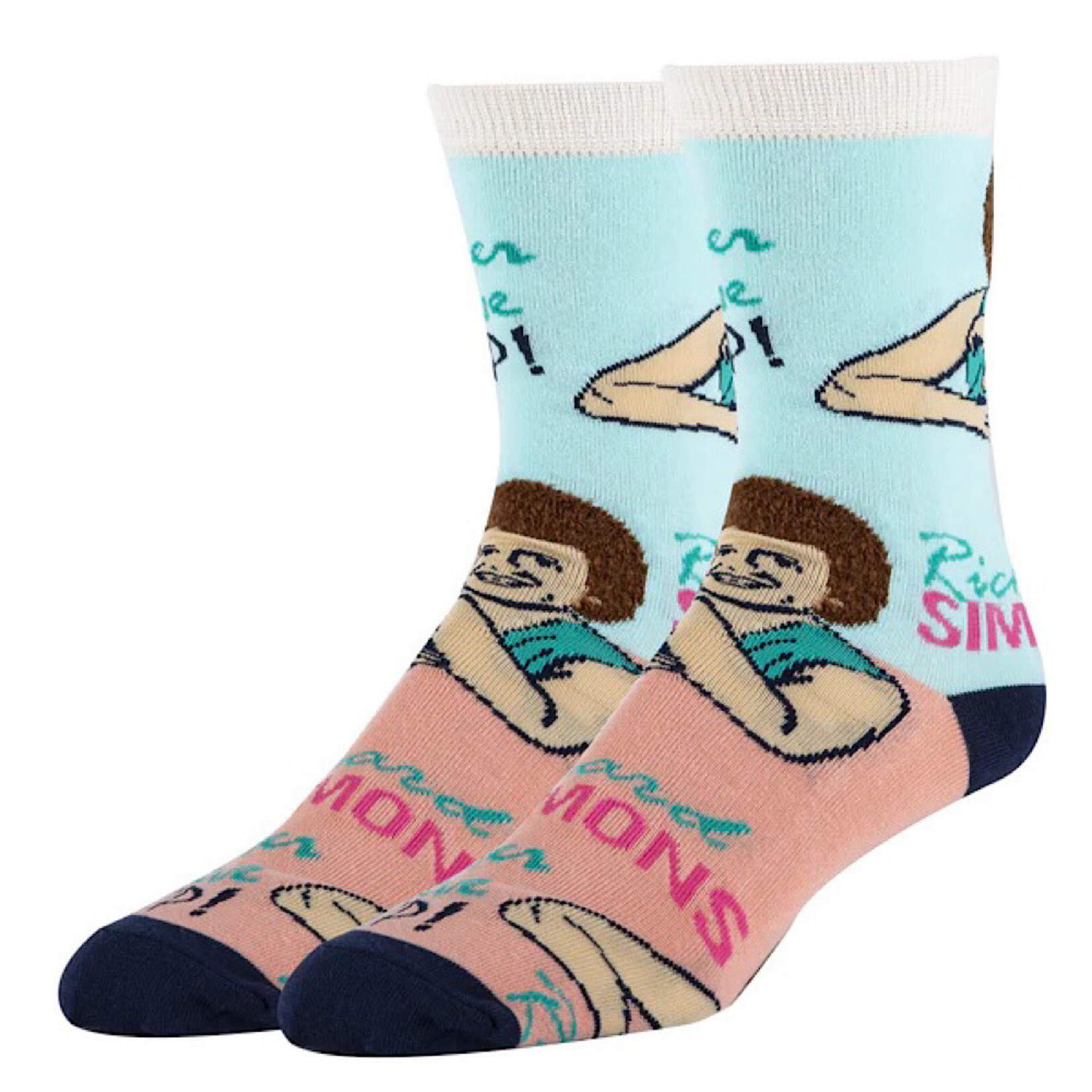 Socks (Mens) - Never Give Up (Richard Simmons)