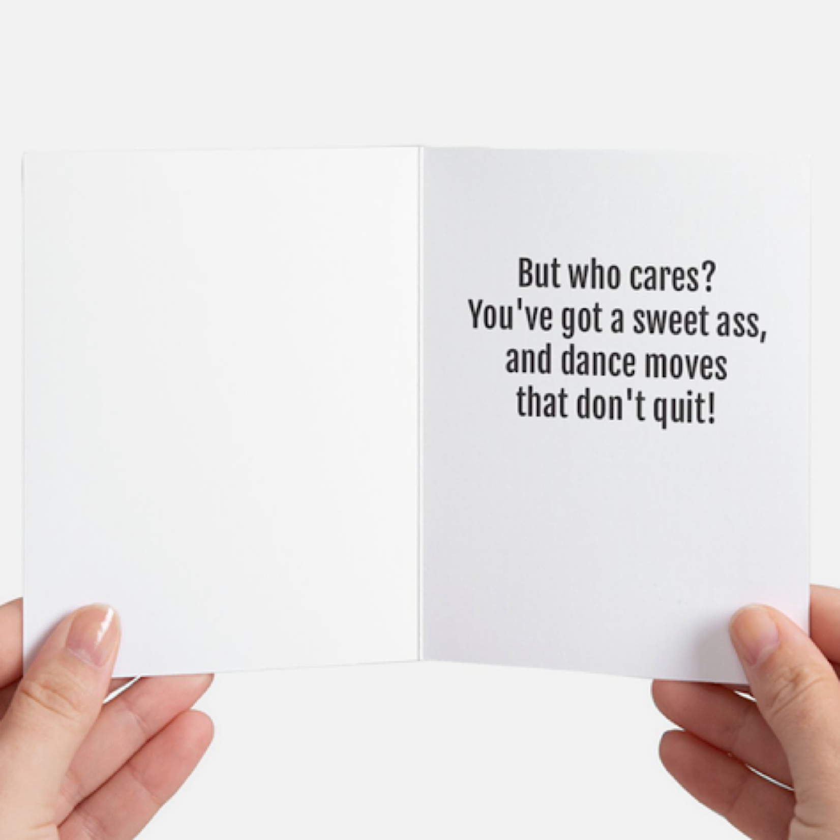 Bad Annie’s Card #207 - Holy Fuck, You're Old INSIDE: But Who Cares? You’ve Got A Sweet Ass, And Dance Moves That Don’t Quit!