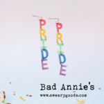Earrings - Pride (Word)