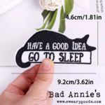Patch - Have A Good Idea - GO TO SLEEP