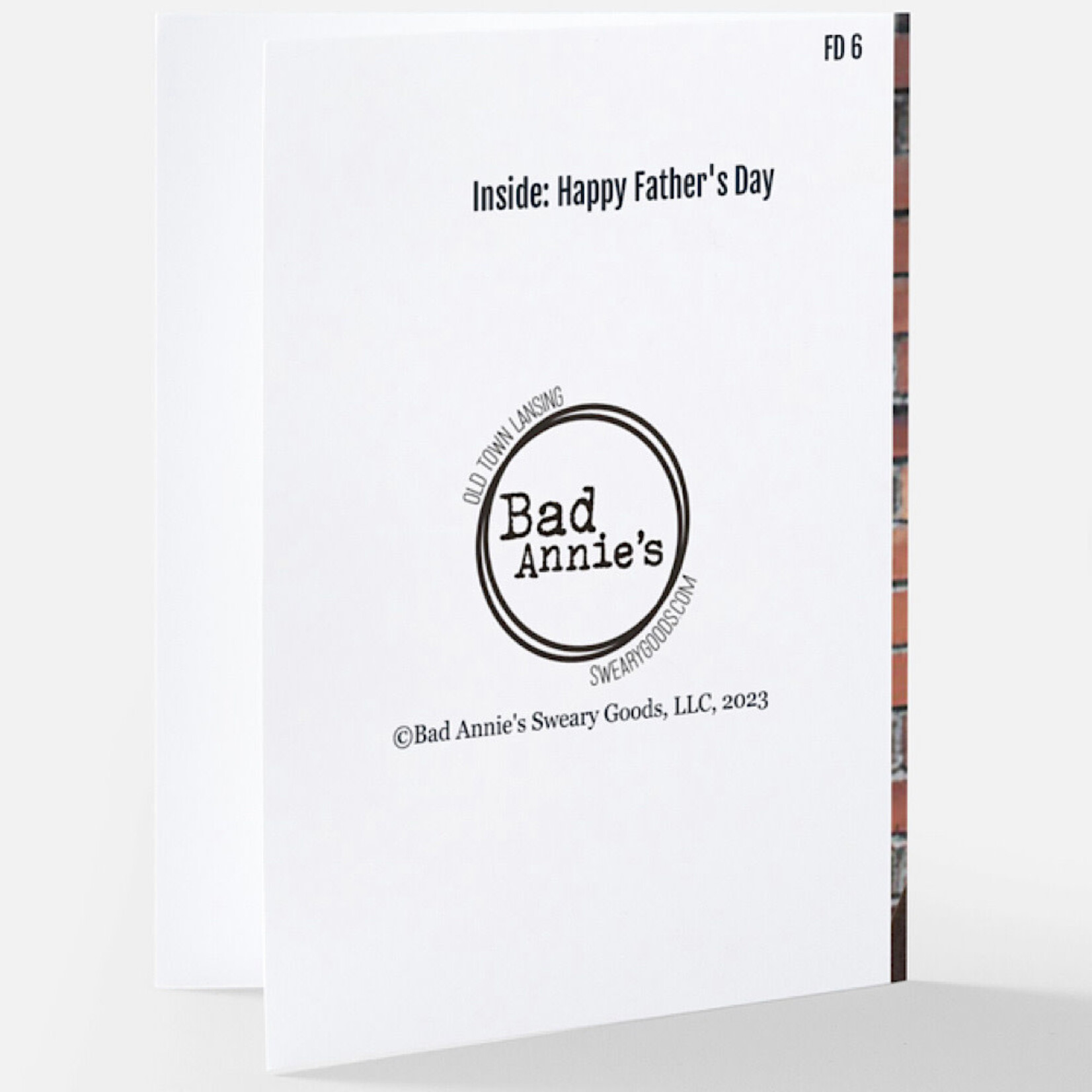 Bad Annie’s Card - You Are The Father