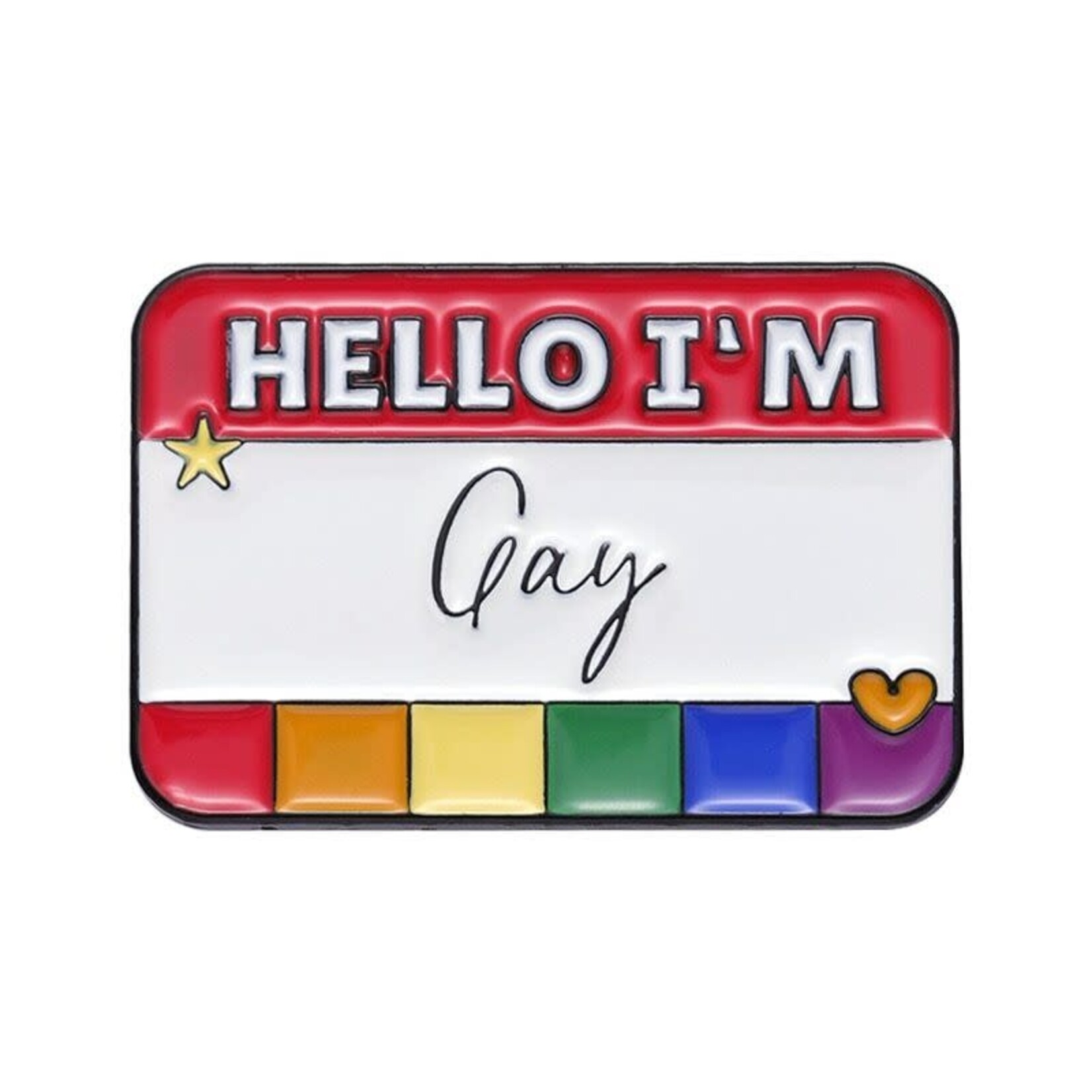 Pin - Hello, I'm Gay