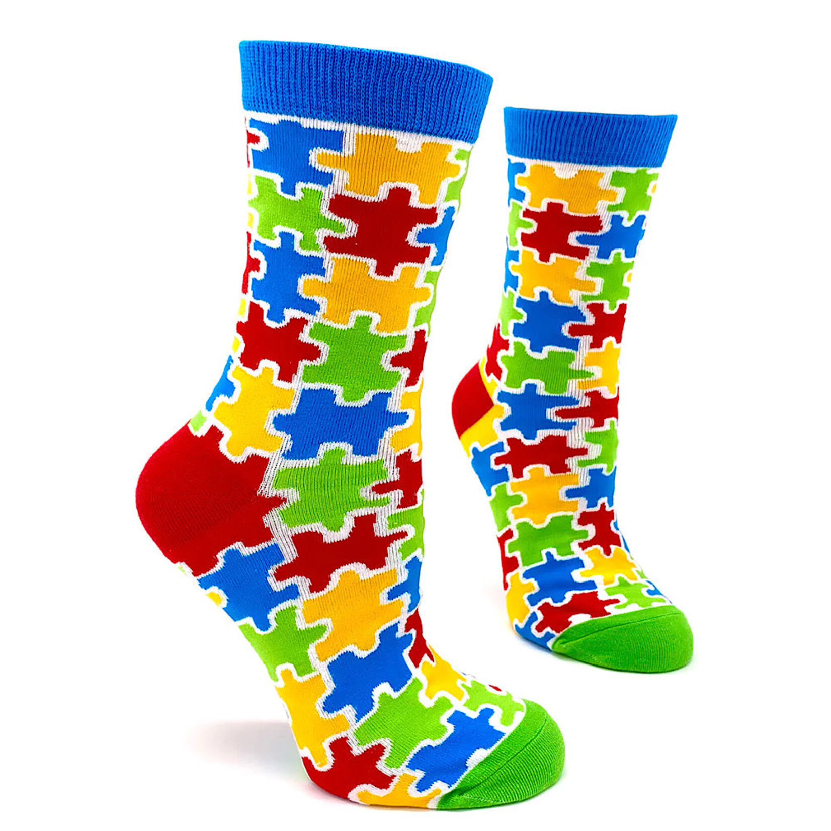 Fabdaz Socks (Womens) - Autism Awareness Puzzle