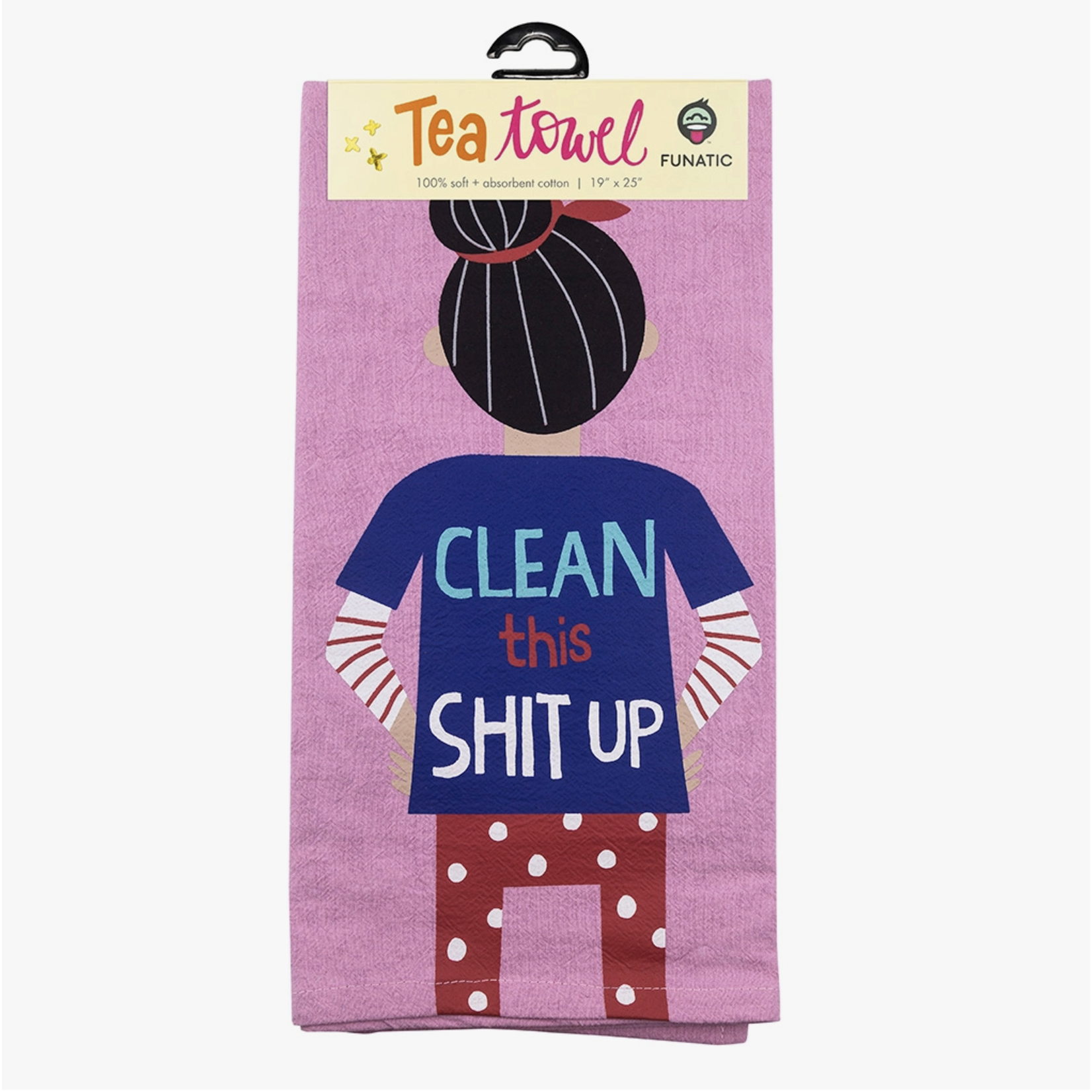 Dish Towel (Premium) - Clean This Shit Up