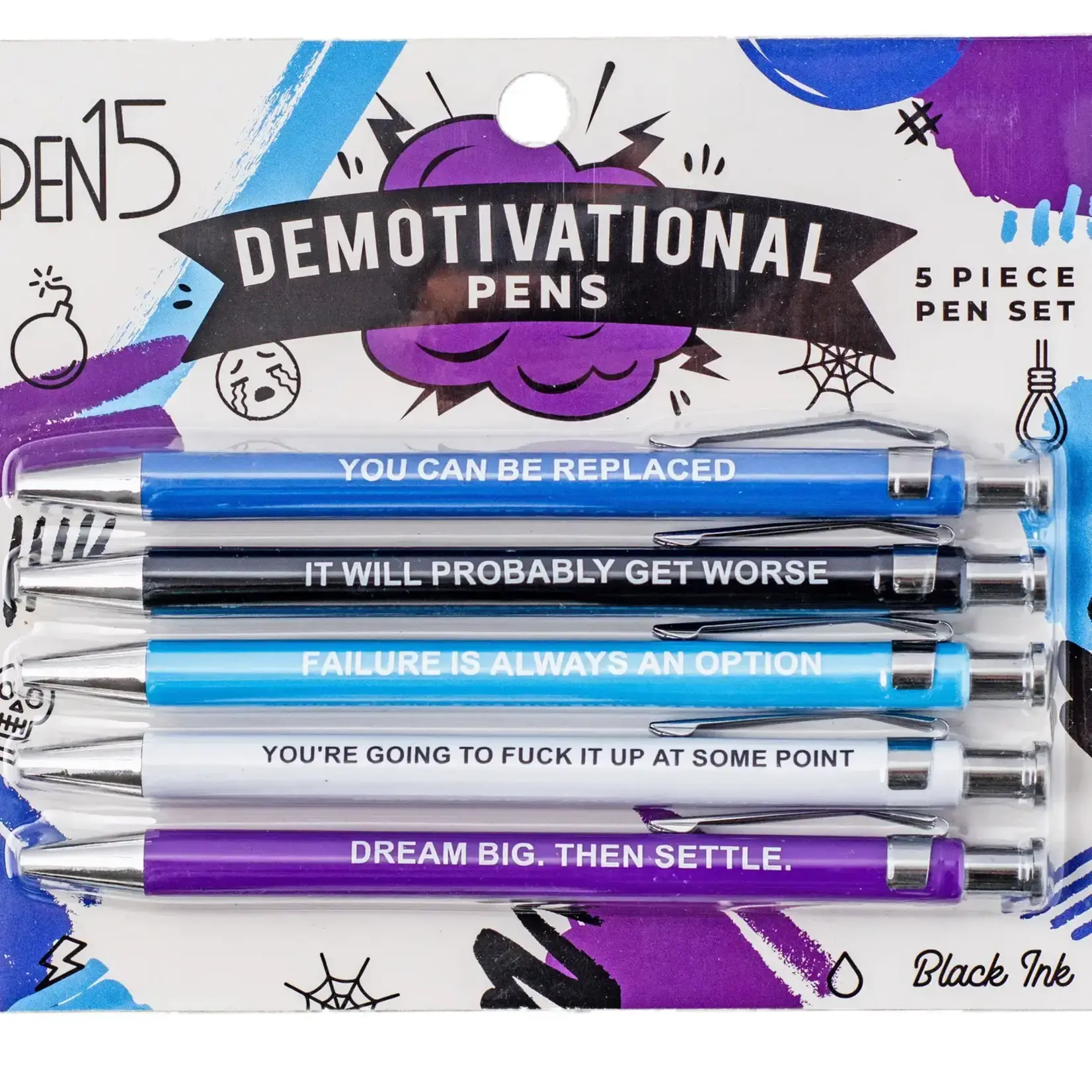 Pen Set - Demotivational (Pen15)