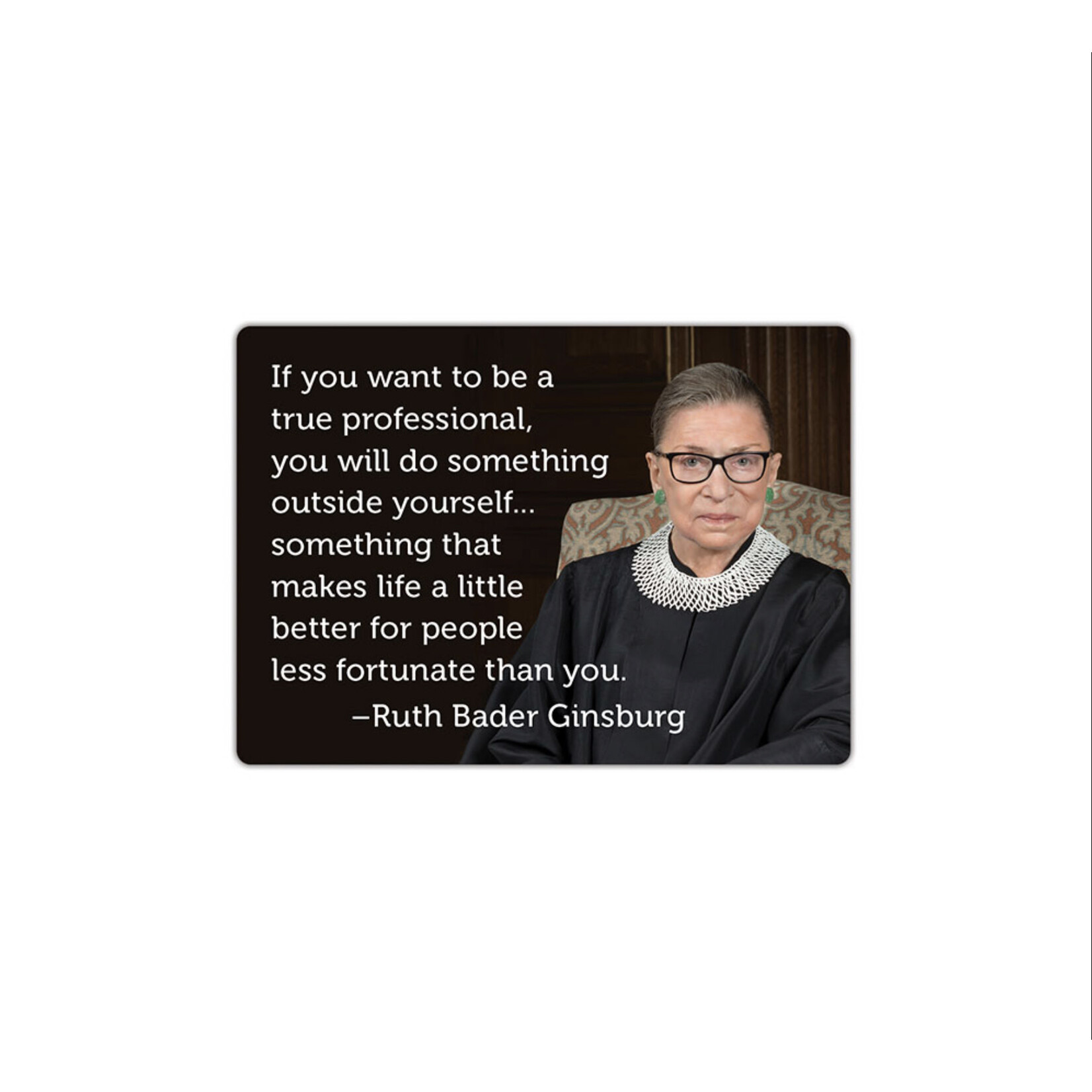 Magnet In The Mail - Ruth Bader Ginsberg (RBG)
