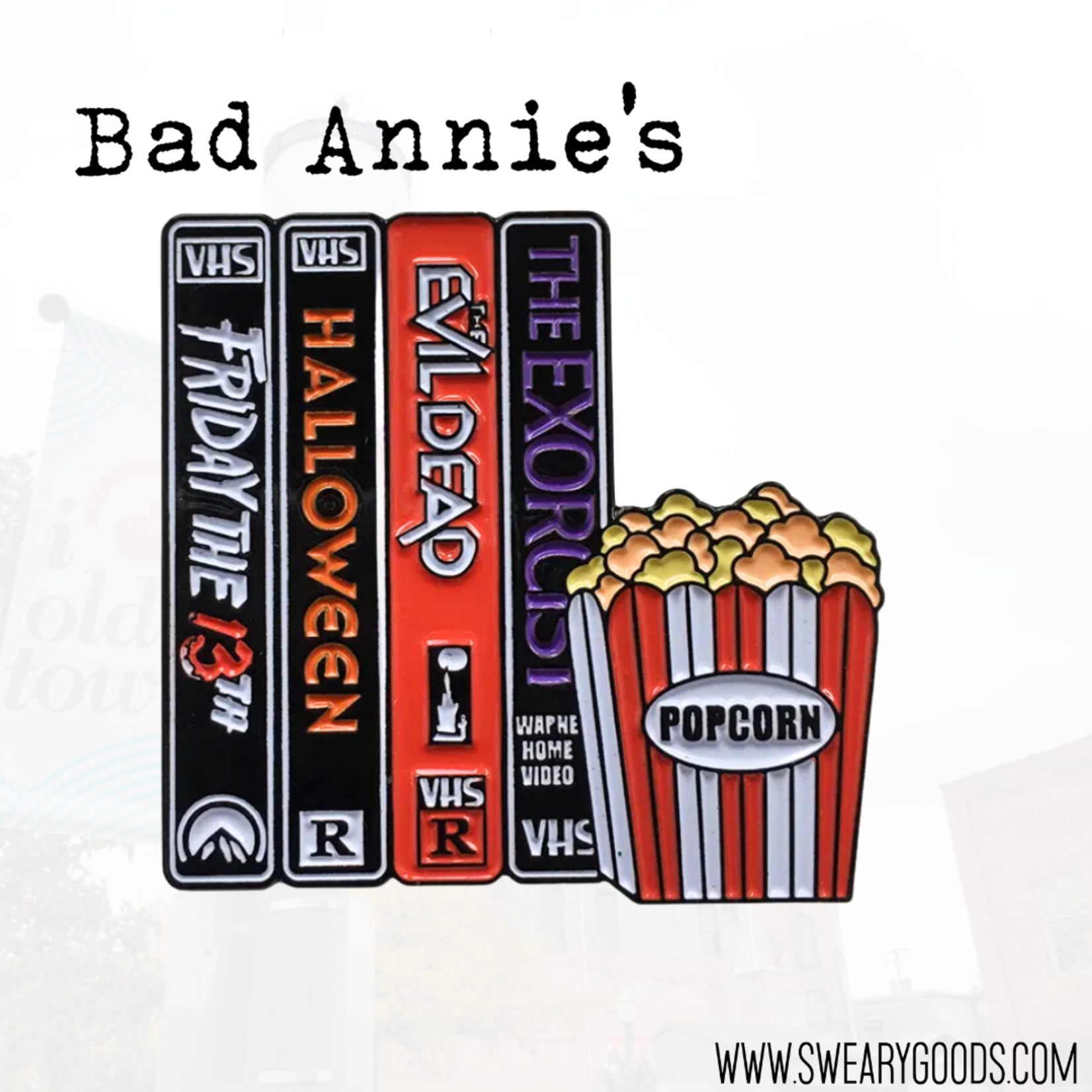 Pin - Horror Movies & Popcorn