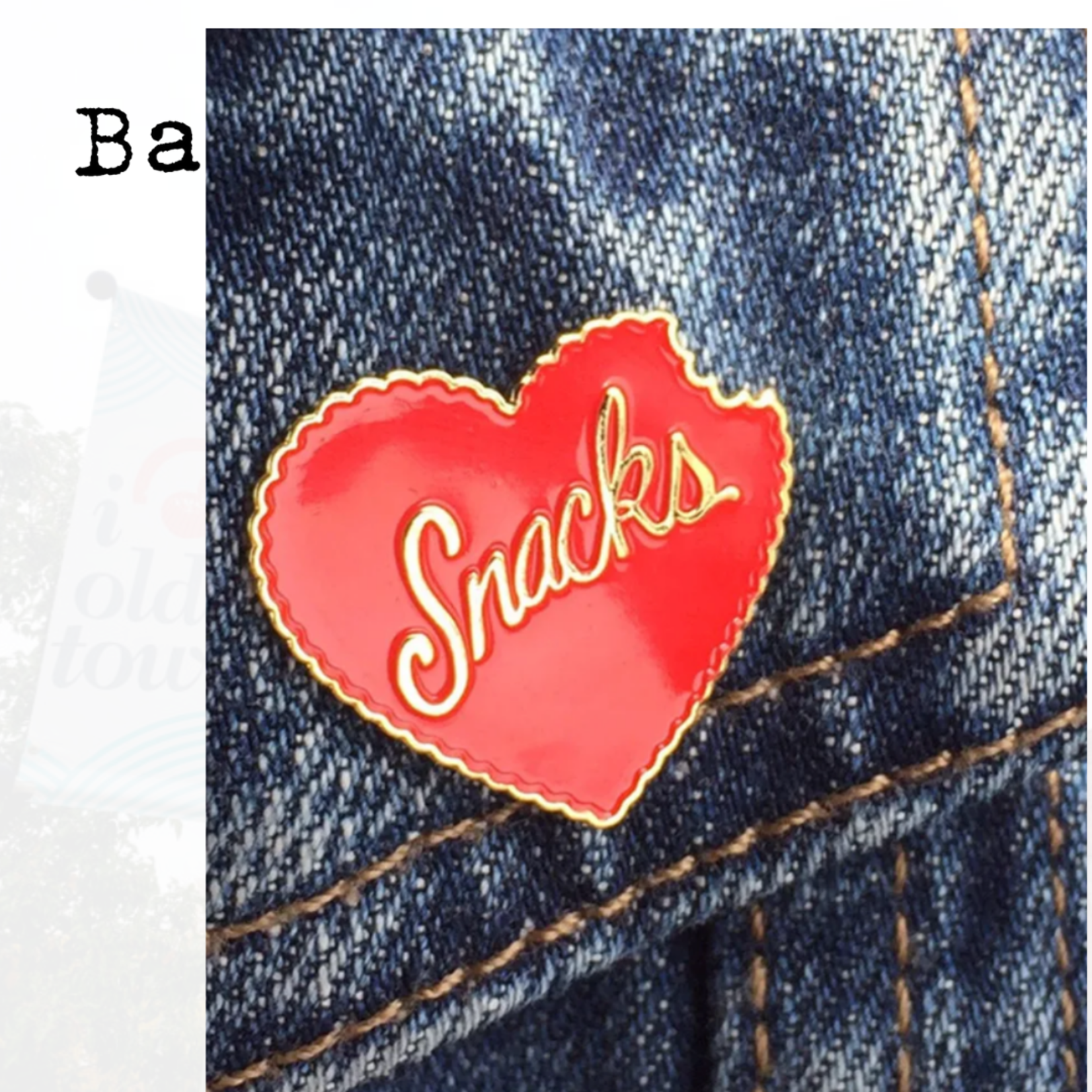 Pin - Snacks (Heart)