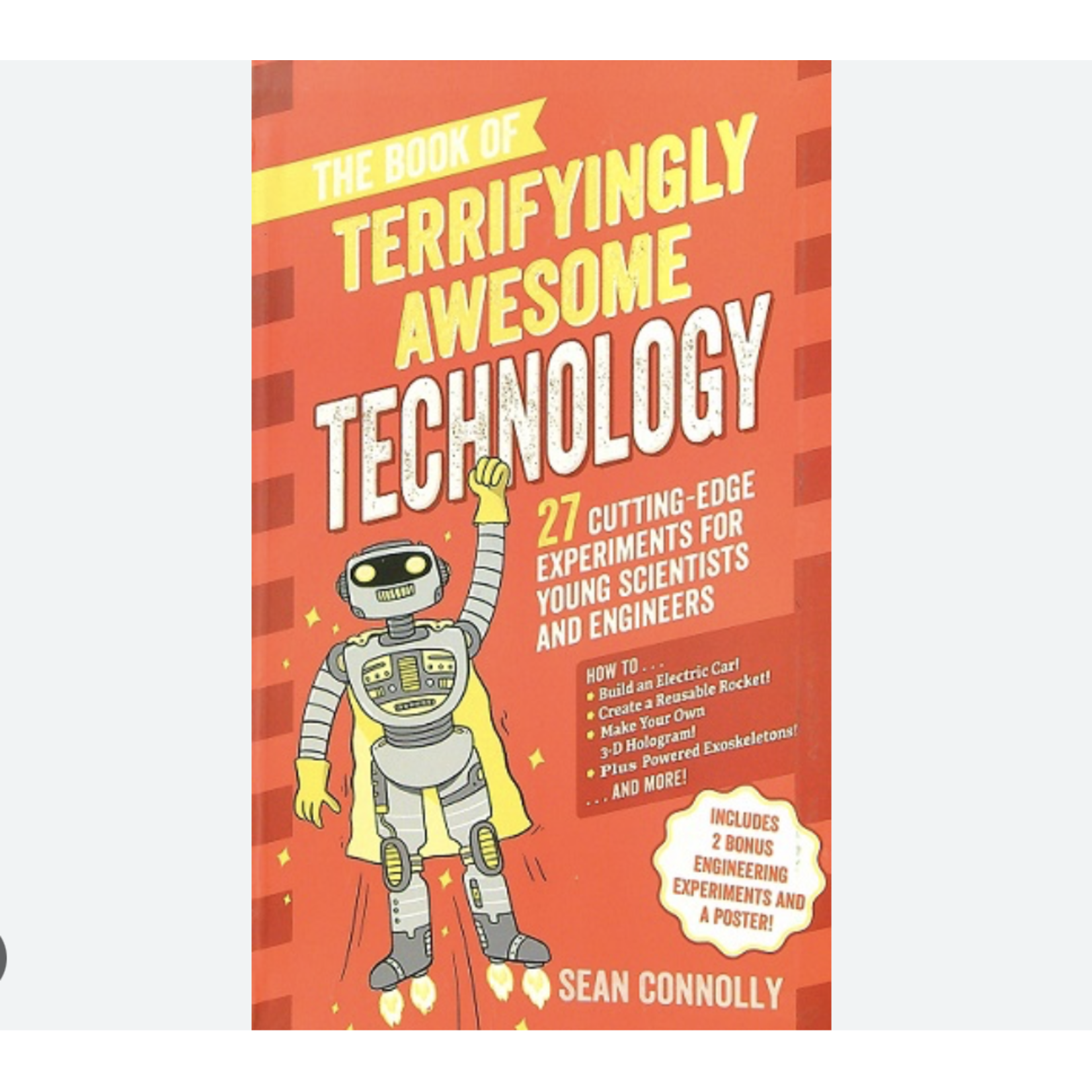 Book - Terrifyingly Awesome Technology (27 Experiments for Young Scientists and Engineers)