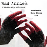 Gloves (Handmade) - Red Claws