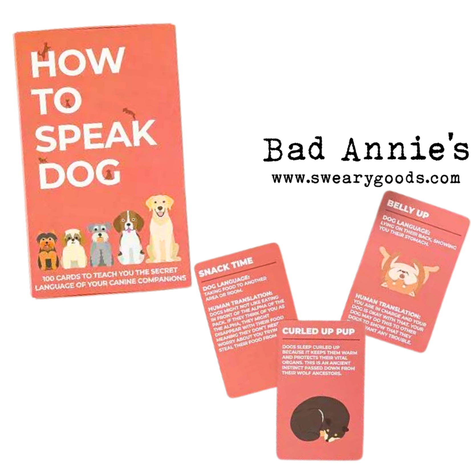 Card Set - How To Speak Dog