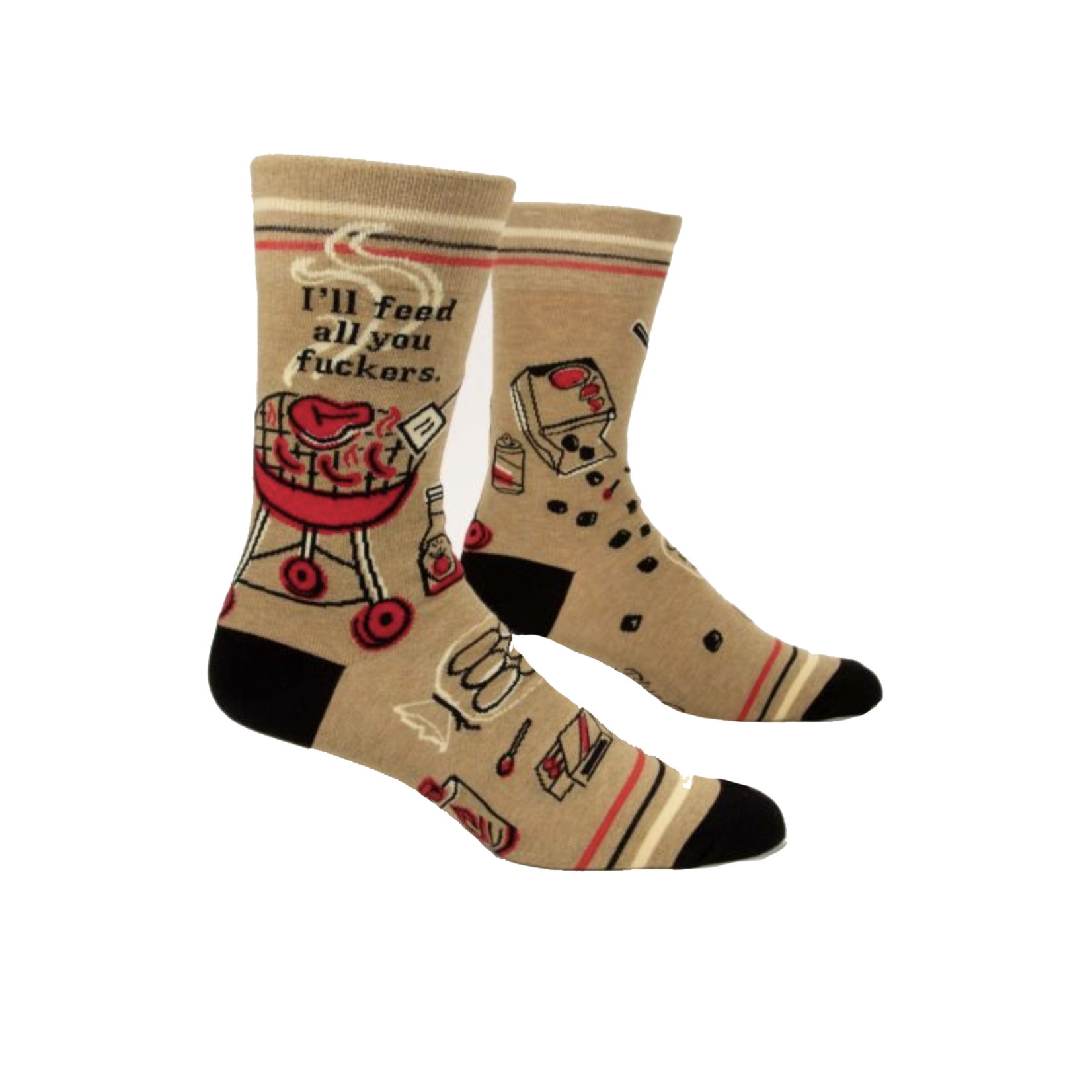 Bad Annie’s Socks (Mens ) - I'll Feed All You Fuckers