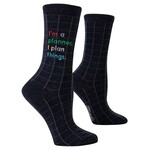 Socks (Womens) - I'm A Planner. I Plan Things