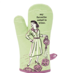 Oven Mitt - My Favorite Salad is Wine