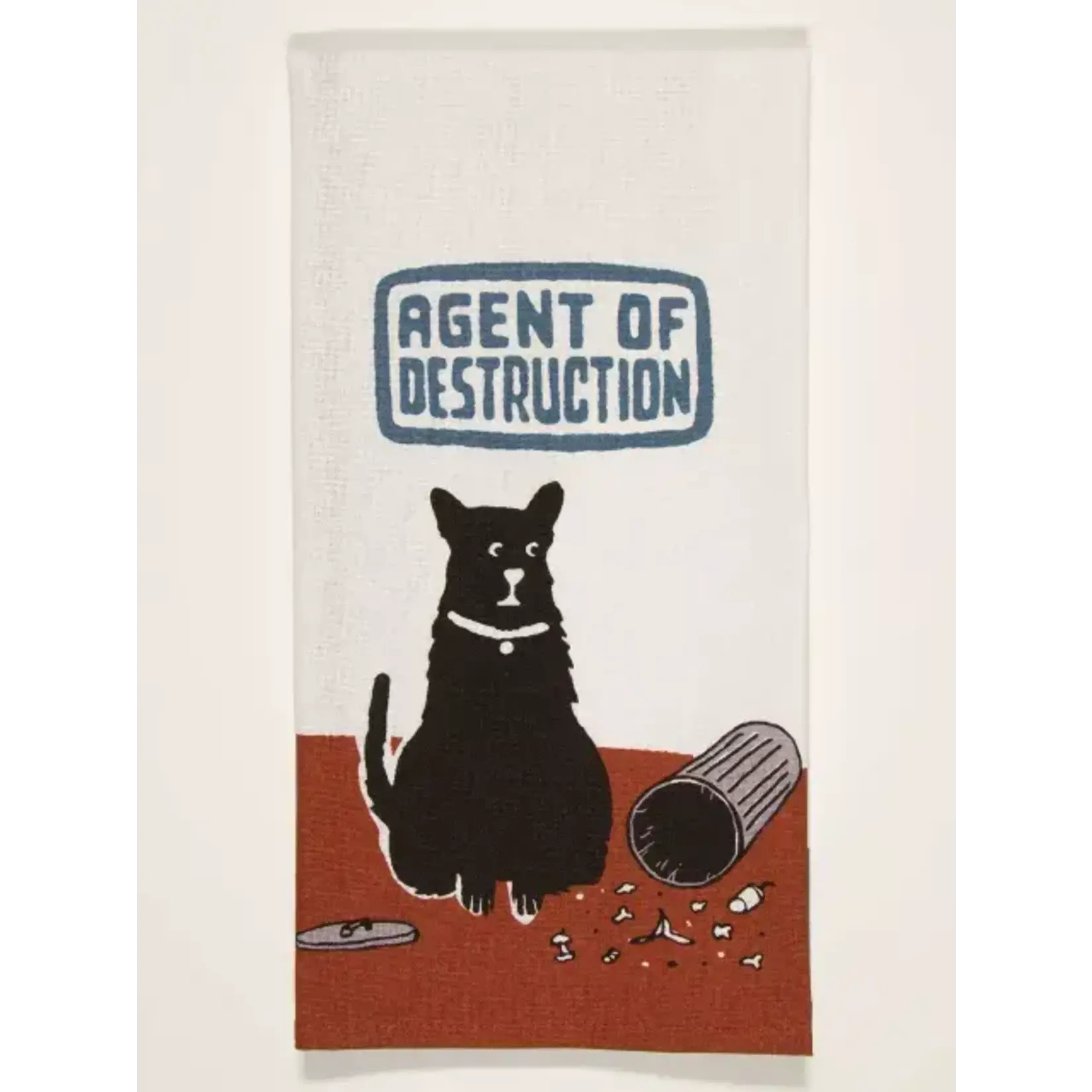 Dish Towel - Agent Of Destruction (Dog)