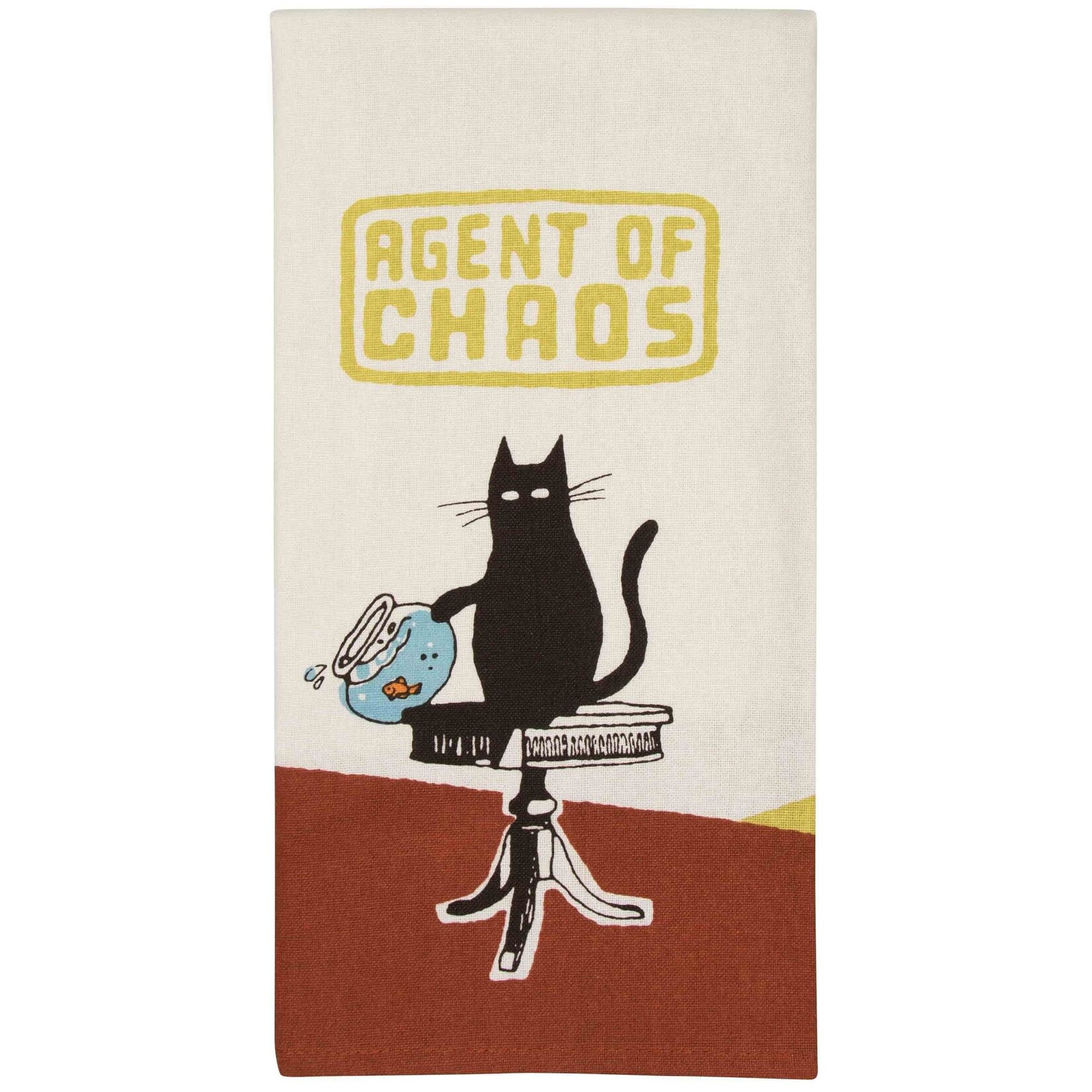 Dish Towel - Agent Of Chaos (Cat)
