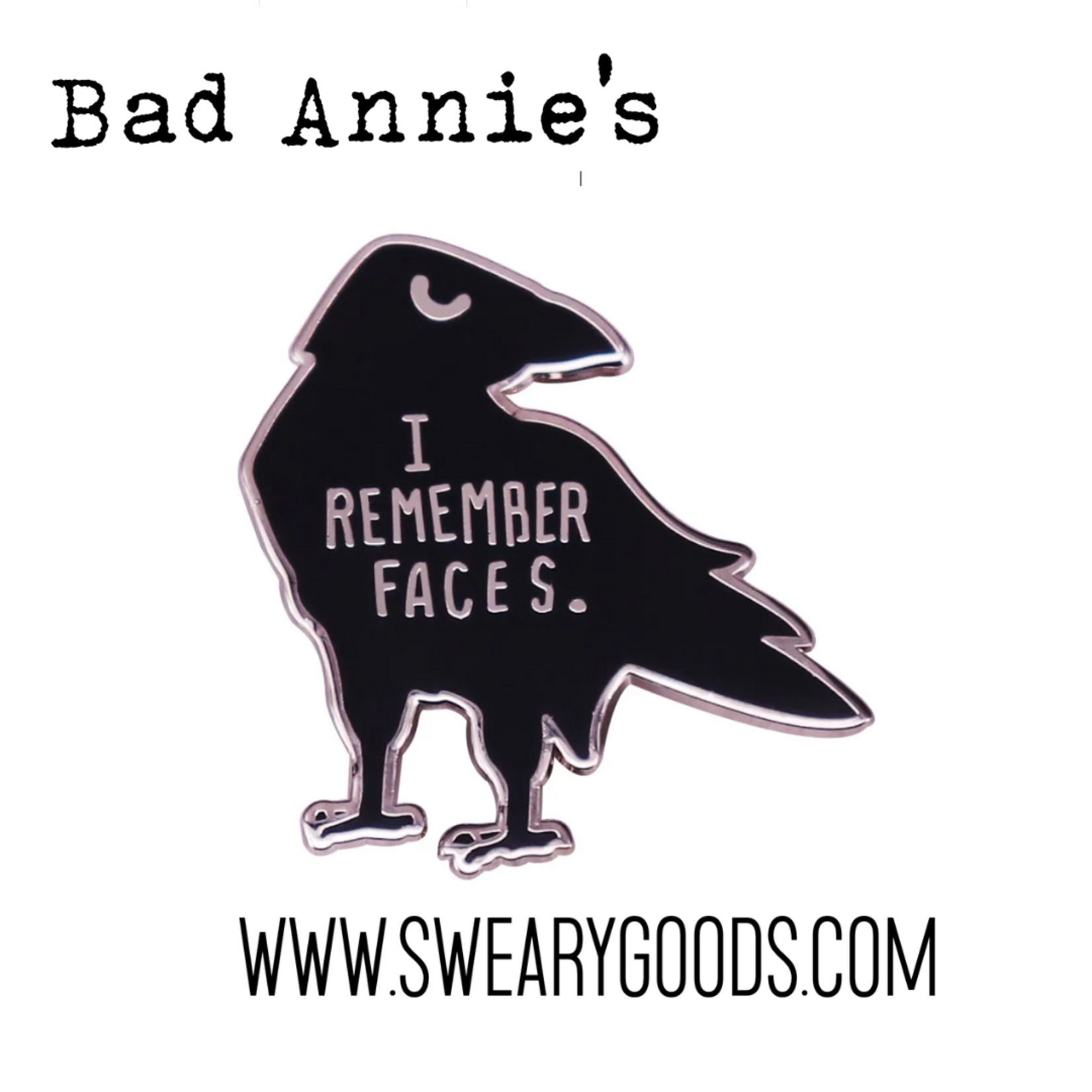 Pin - I Remember Faces (Raven)