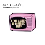 Pin (Enamel) - I fall asleep to forensic files (TV)