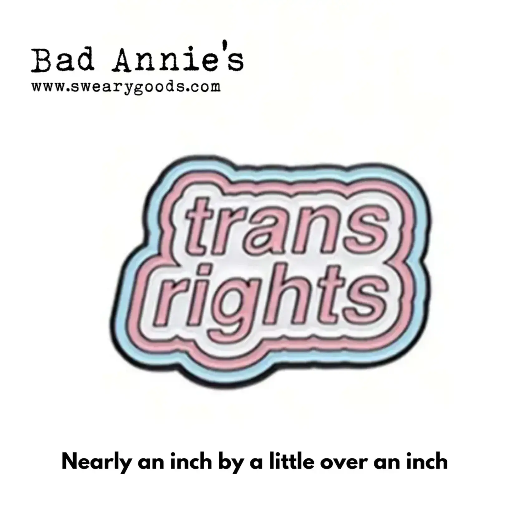 Pin (Enamel) - Trans Rights