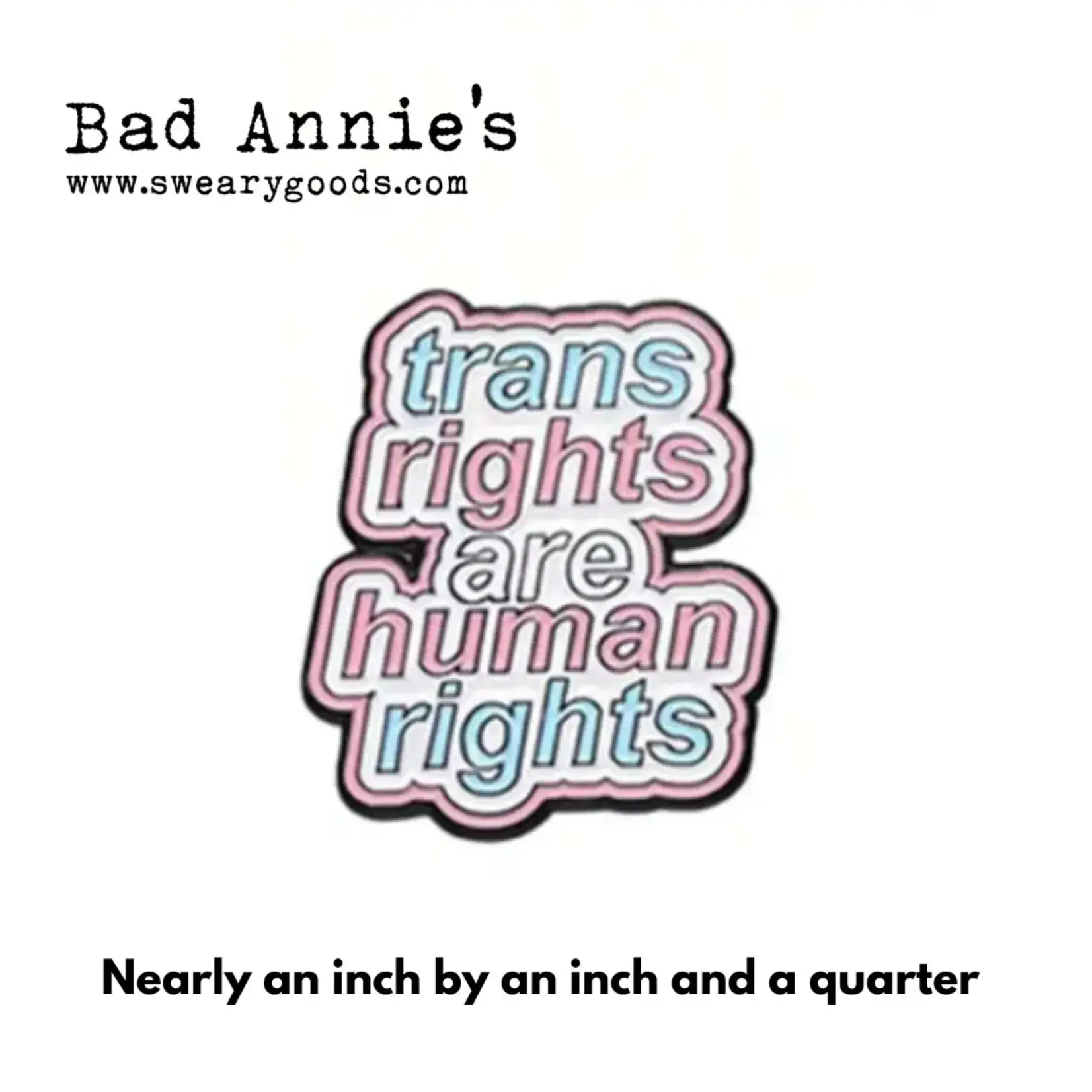 Pin (Enamel) - Trans rights are human rights