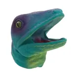 Hand Puppet - Lizard (blue & purple)