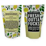 Epsom Bath Salts - Fresh outta fucks (lemon eucalyptus)