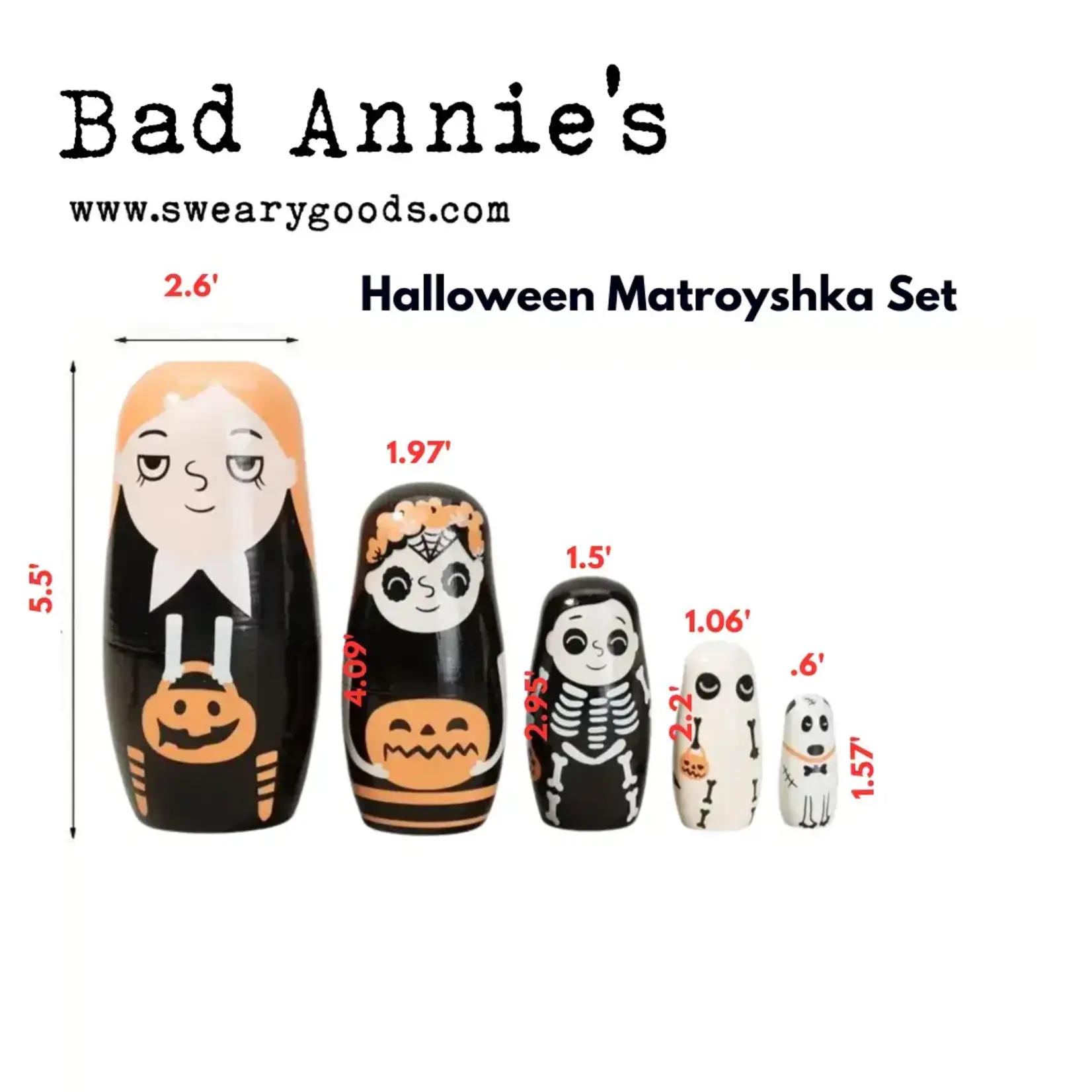 Matroyshka Dolls - Halloween Themed