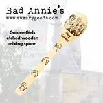 Wooden Mixing Spoon - Golden Girls (All Of Them Etched)