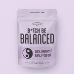 Tea Pouch - Bitch Be Balanced - 50% Namaste, 50% Fuck Off - Green Tea -