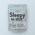 Tea Pouch - Sleepy As Shit - Tisane - Herbal Tea - Lemongrass, Peppermint, Chamomile, Rosehip, Spearmint, Valerian, Hibiscus, Cornflower