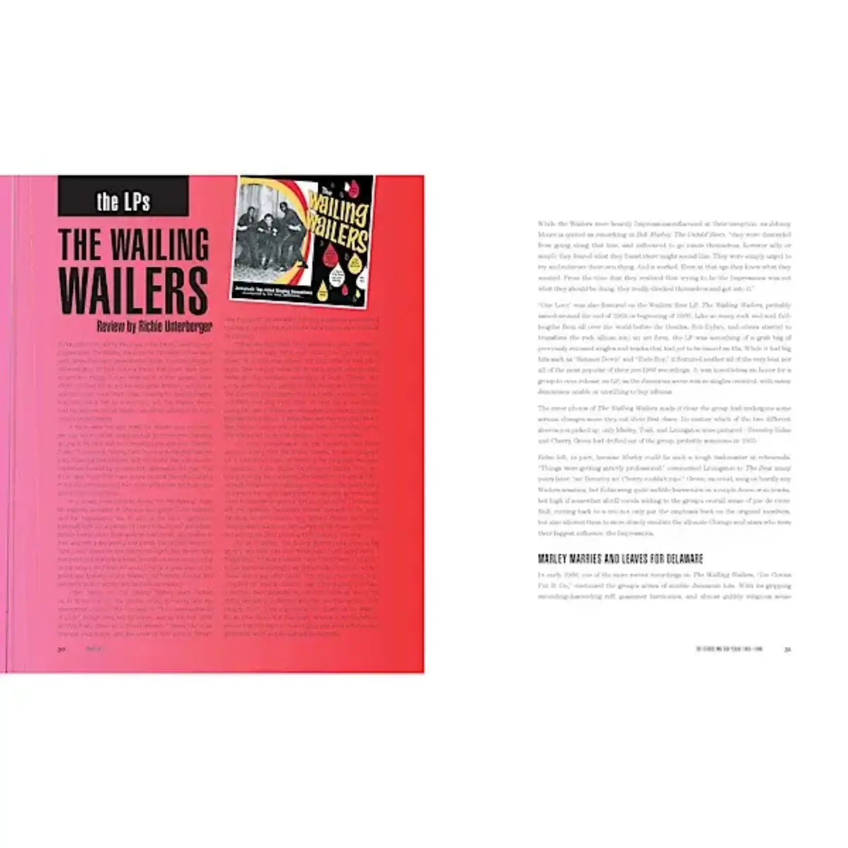 Book - Bob Marley And The Wailers. The Ultimate Illustrated History