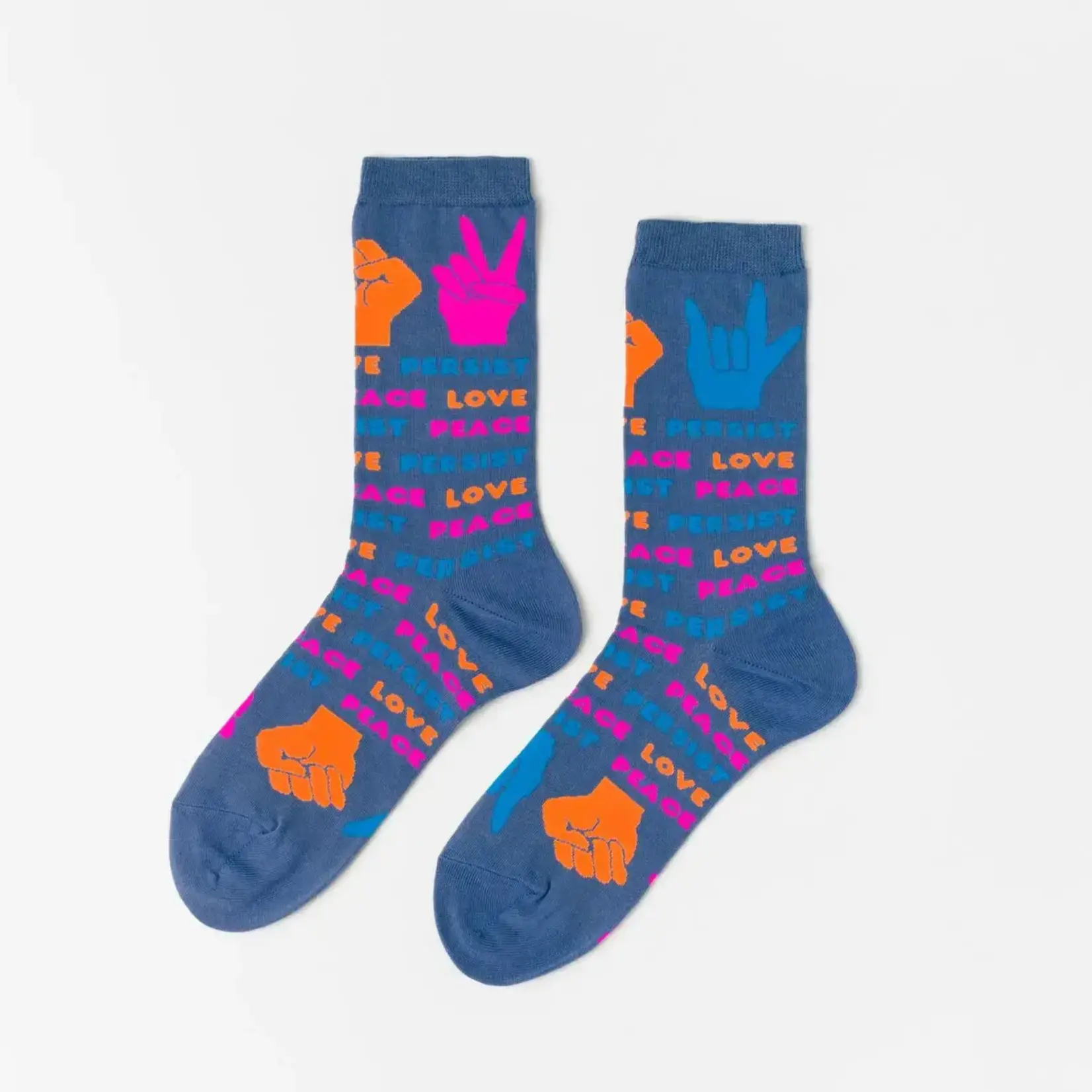 Socks (Womens) - Love Peace Persist
