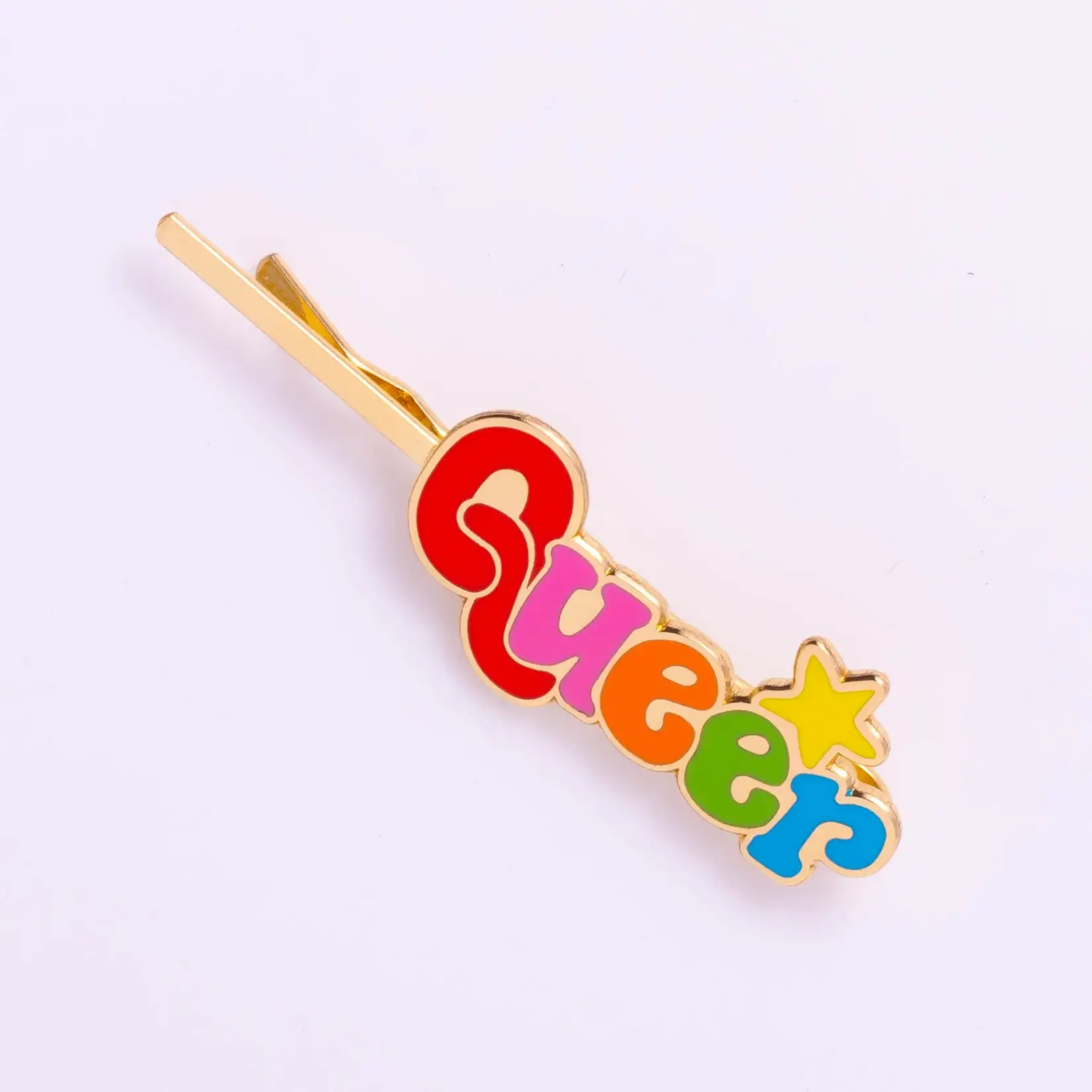 Hair Pin - Queer (18k Gold)