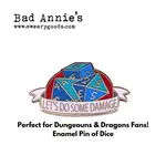 Pin - Lets Do Some Damage (Game Dice) - Dungeons & Dragons