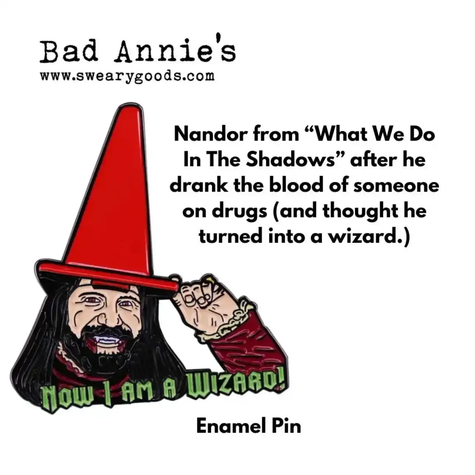 Pin - Now I Am A Wizard (What We Do In The Shadows)