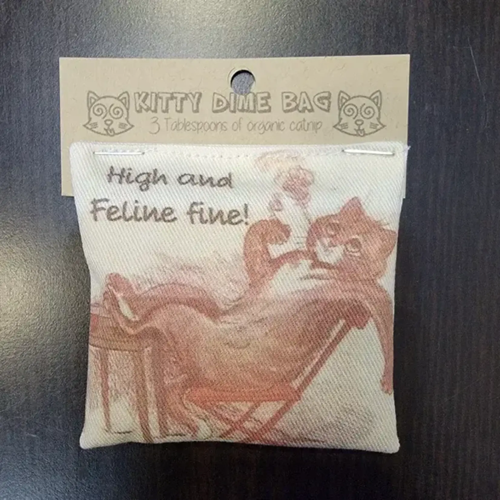 Catnip Pouch - High And Feline Fine