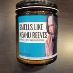 Bad Annie’s Candle - Smells Like Keanu Reeves Seriously He’s A Fantasy, But He’s Real