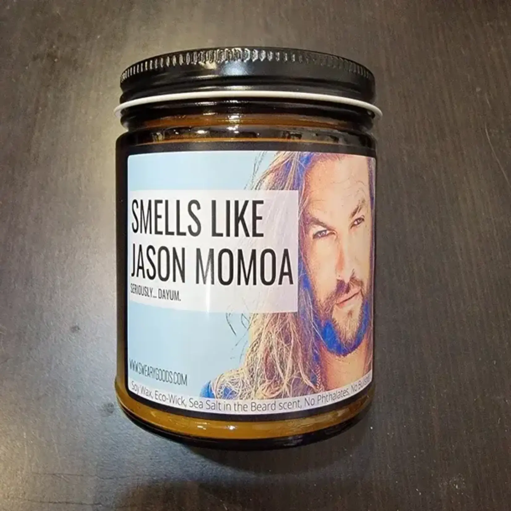 Bad Annie’s Candle - Smells Like Jason Momoa Seriously Dayum