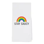 Dish Towel - Stay Saucy (Rainbow)