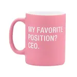 Mug - My Favorite Position? CEO