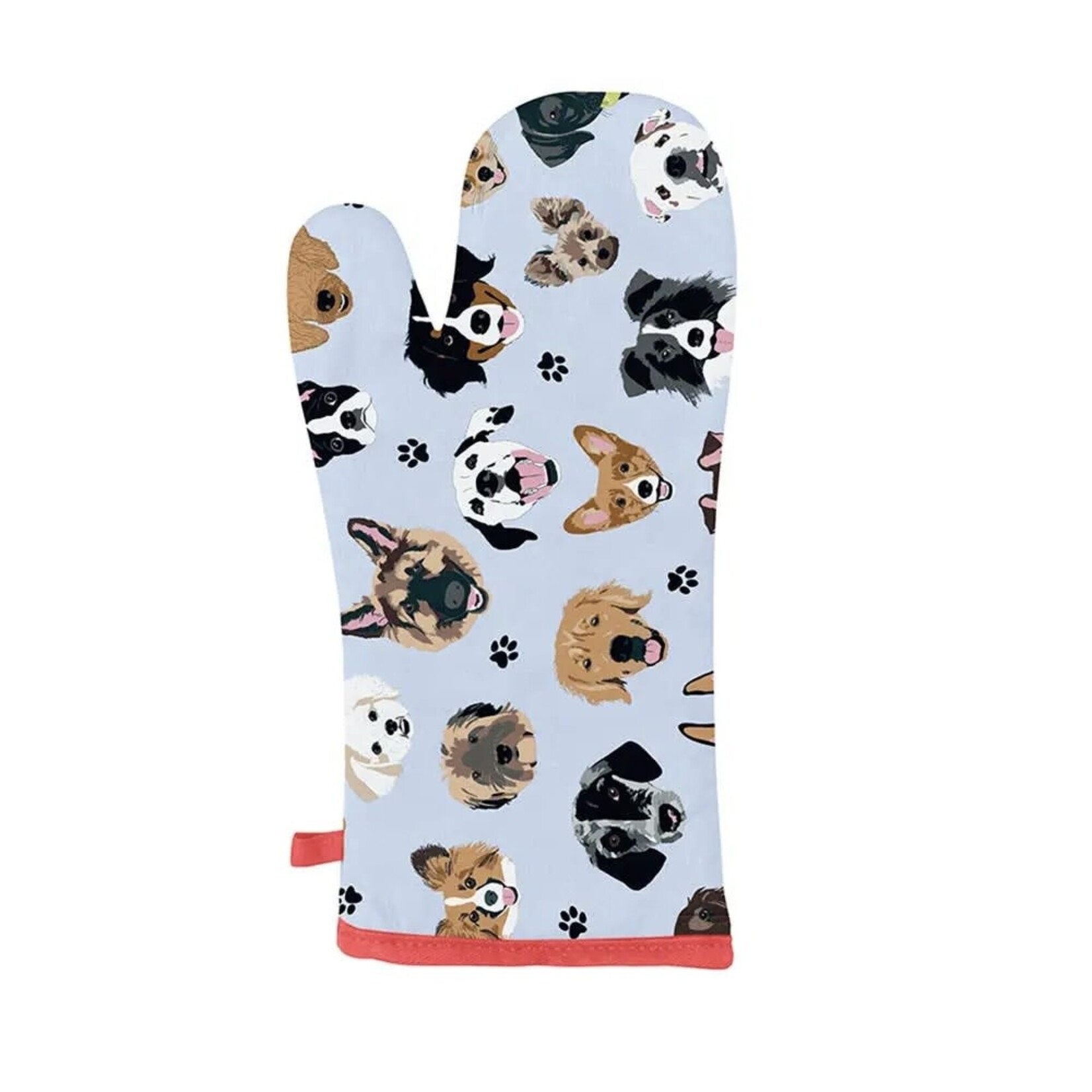 Oven Mitt - Dog Faces